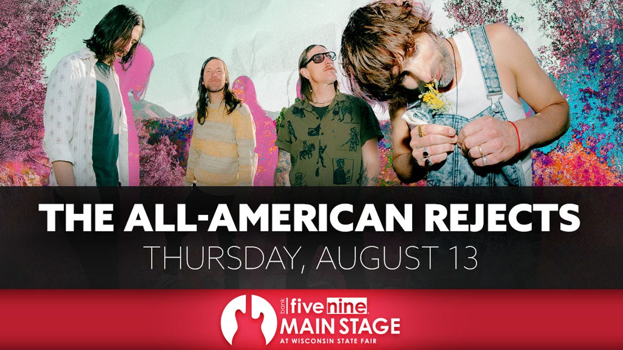Wisconsin State Fair; The All-American Rejects take Main Stage on