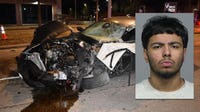 Milwaukee police chase tops 100 mph, ends with crash; teen accused