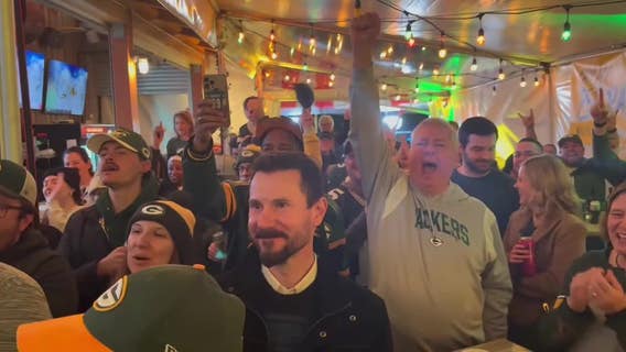 Packers playoff pep rally in Chicago, fans amped up for Saturday