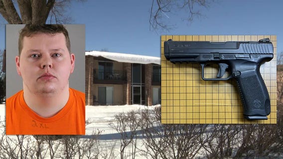 Brookfield shooting; man accused, bullet strikes neighbor through wall