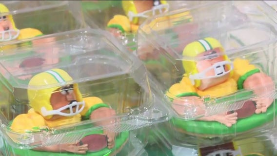 Packers-themed treats and goodies at National Bakery and Deli