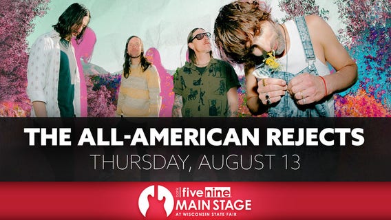 Wisconsin State Fair; The All-American Rejects take Main Stage on Aug. 13