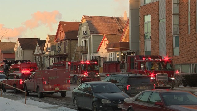 Milwaukee fire near 13th and Becher, no injuries reported