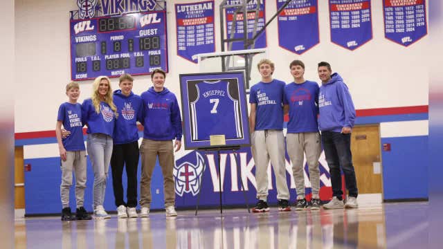 Wisconsin Lutheran celebrates Kon Knueppel's basketball career