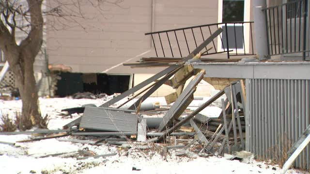 Racine hit-and-run crash damages homes, driver sought