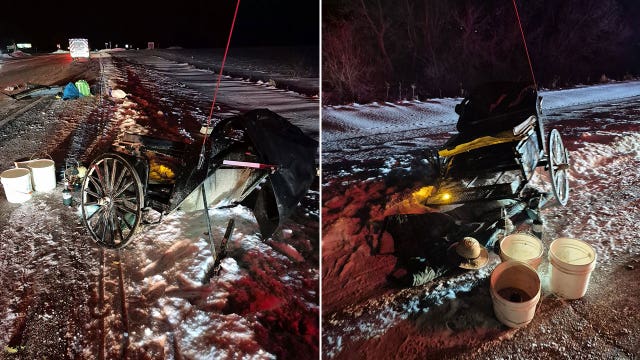 Wisconsin crash involving truck, horse-drawn carriage in Vernon County