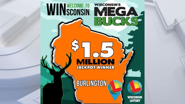 Winning $1.5 million Megabucks ticket sold in Burlington