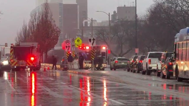 Pedestrian hit by vehicle near Pulaski High School; taken to hospital