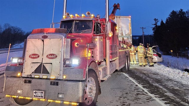 Sheboygan County crash: Car, semi collide on Highway 23