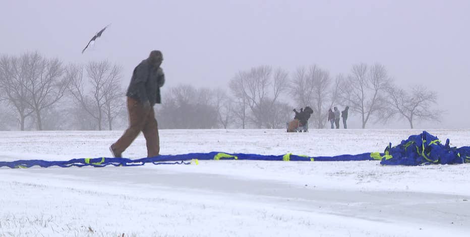 Milwaukee lakefront Cool Fool Kite Festival, family fun