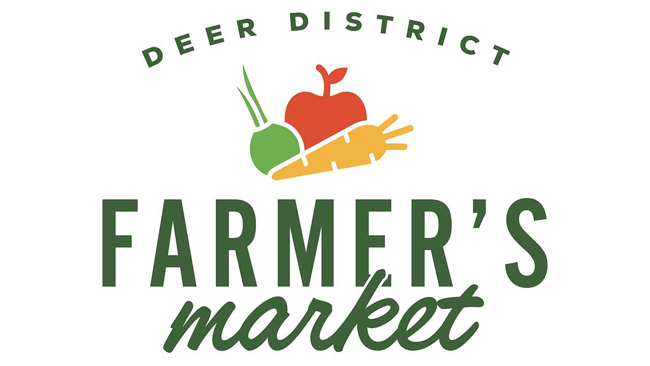 Deer District Farmers Market; Sundays in summer, fall 2026