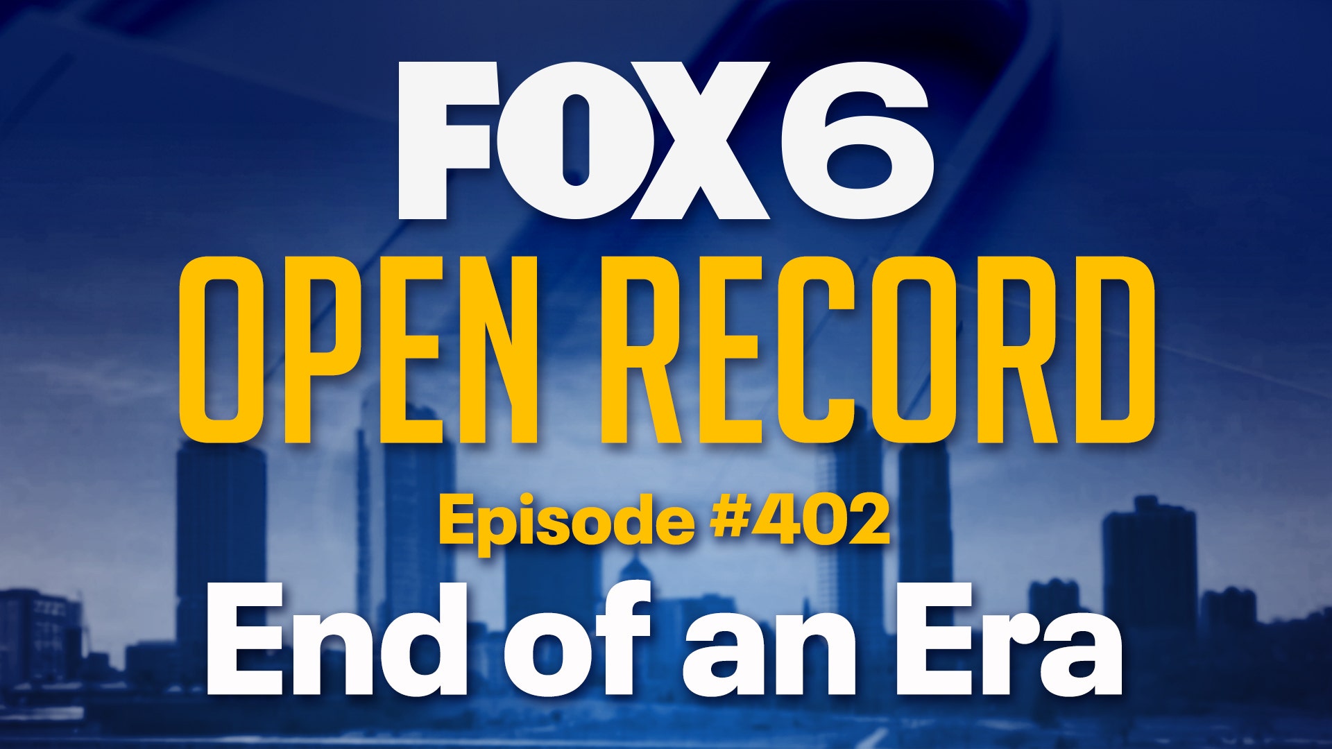 Open Record: End of an Era