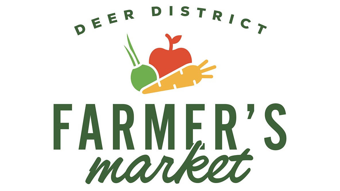 Deer District Farmers Market; Sundays in summer, fall 2026