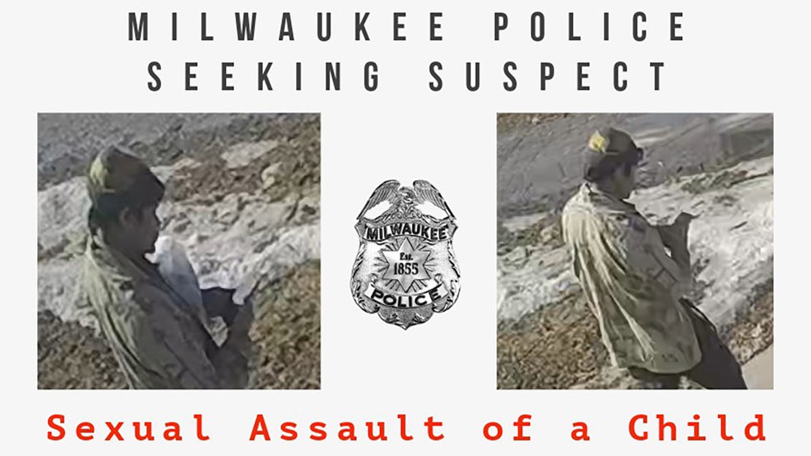 Milwaukee police seek suspect wanted for child sexual assault