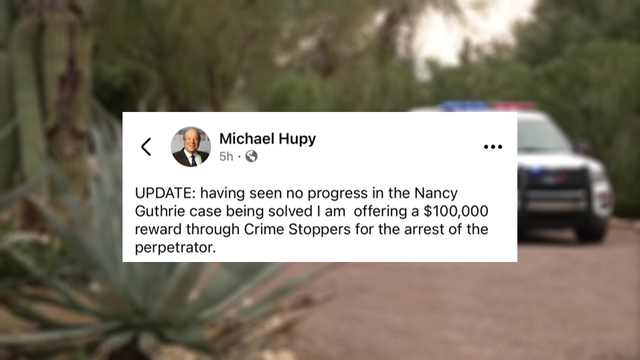 Nancy Guthrie case; Milwaukee attorney offers $100K reward