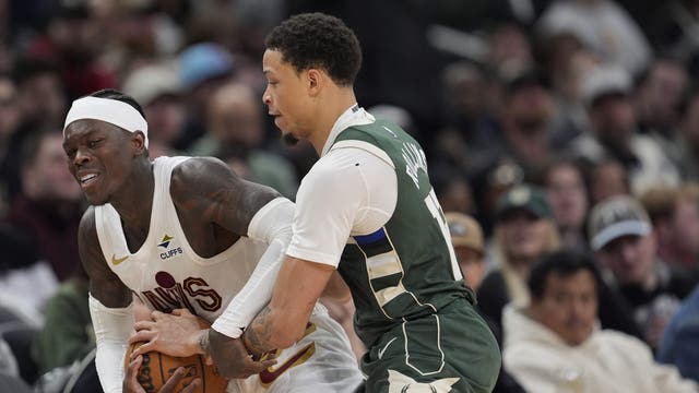 Bucks edge Cavaliers after Allen basket waved off, winning 5th in 6
