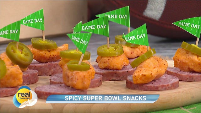 Spice up your game day spread! Recipes from Dairy Farmers of Wisconsin