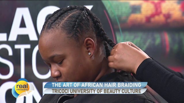 The art of African hair braiding with Tricoci University of Beauty Culture