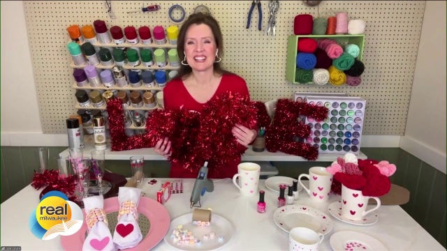 Valentine's Day DIY; Festive crafts using around-the-house items