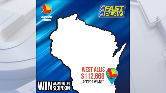 $112,668 winning Fast Play lottery ticket sold in West Allis