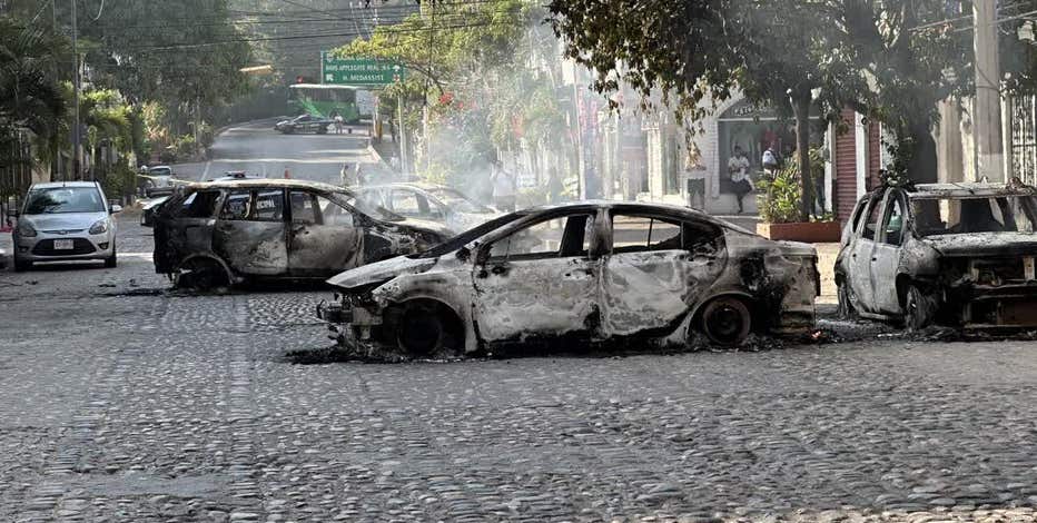 Puerto Vallarta unrest; traveler documents destruction, shares with FOX6