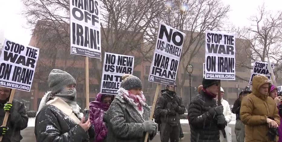 US strikes Iran: Milwaukee protesters call for peace
