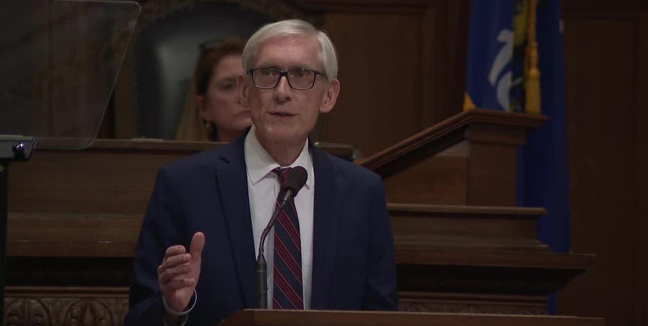 State of the State; Gov. Evers gives final address, talks surplus debate