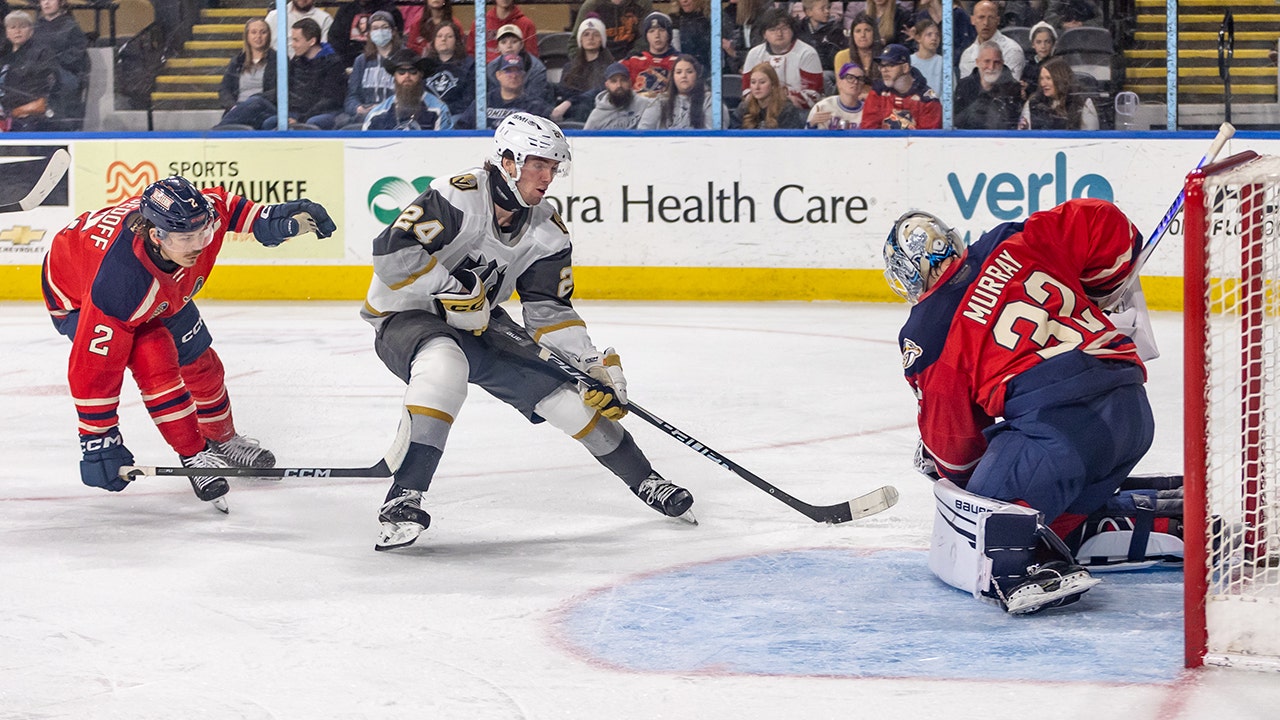 Admirals lose to Silver Knights, Lind scores lone Milwaukee goal