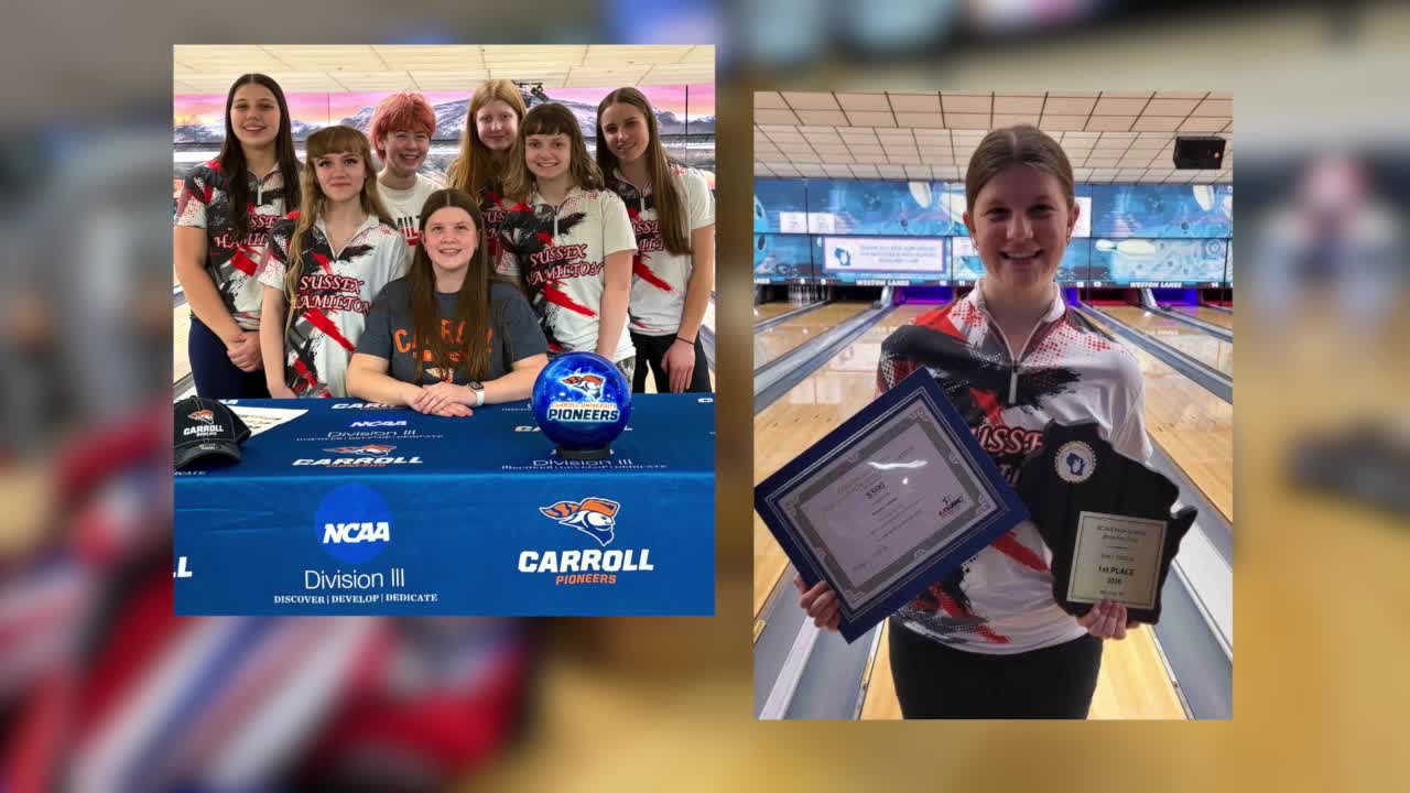 Sussex Hamilton senior is rolling strikes on national stage