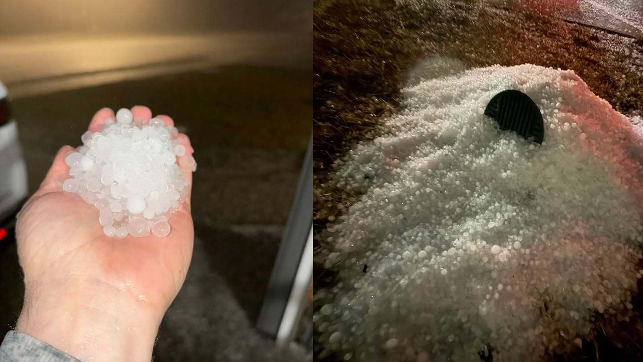 Flooding, hail in Racine County after strong storms Tuesday night