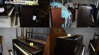Dozens of pianos discovered at storage facility; police investigating