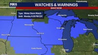 Southeast Wisconsin winter storm watch; snow, ice, dangerous wind gusts