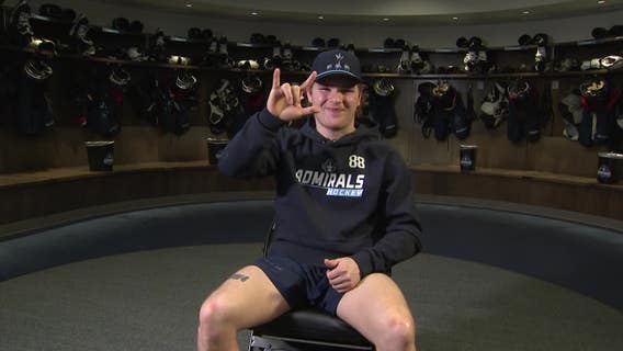 Milwaukee Admirals' Oasiz Wiesblatt: CODA rookie playing for family