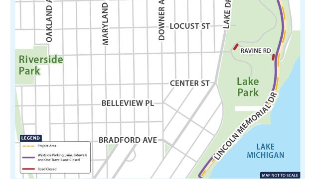 Lincoln Memorial Drive sewer project in Milwaukee; what you need to know