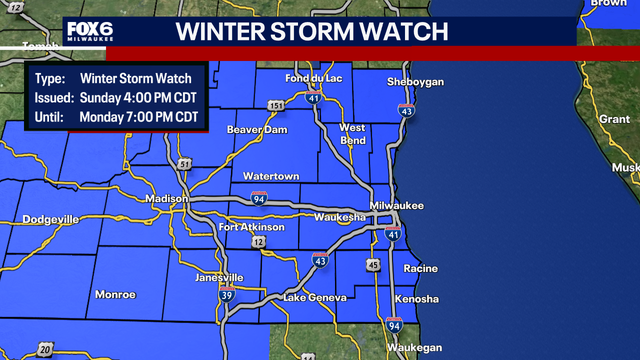 Southeast Wisconsin winter storm to bring strong winds, rain, ice, and snow