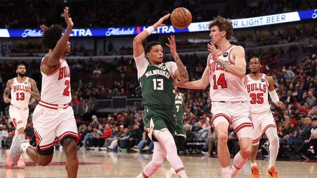 Bulls beat Bucks, rally past short-handed Milwaukee