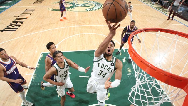 Bucks fall to Suns after Phoenix hits 24 threes in shootout