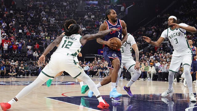 Bucks routed by Clippers 129-96; Leonard scored 28 points in 25 minutes