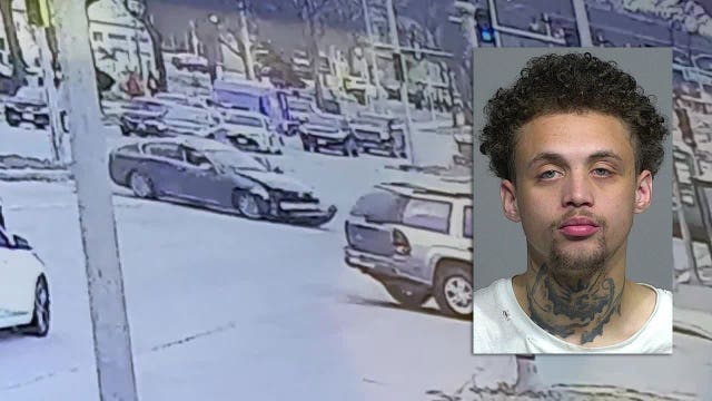 Milwaukee stolen car chaos; 22-year-old suspect arrested at hospital