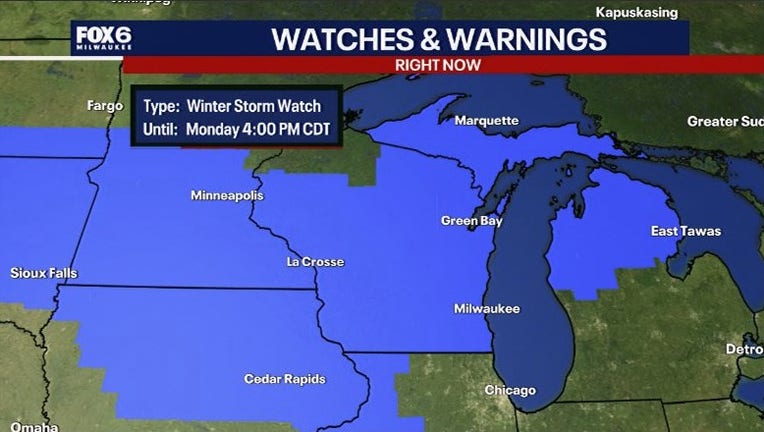 Weekend Winter Storm Watch