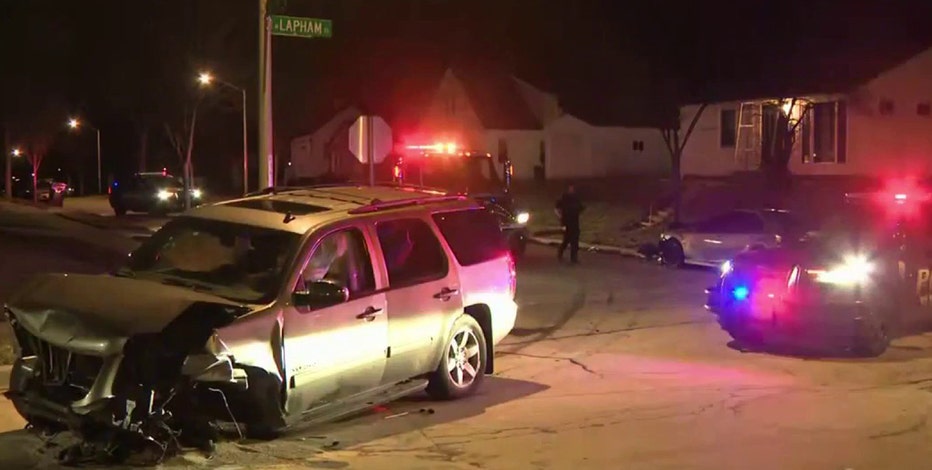 West Allis crash; 3 parked cars hit, 56-year-old man arrested for OWI