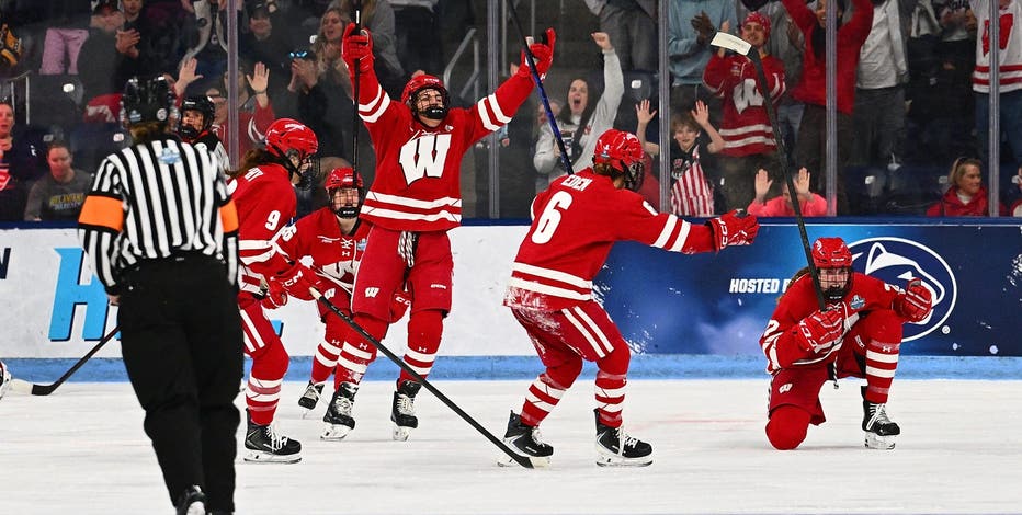 Wisconsin beats Ohio State at Frozen Four, wins program's 9th championship