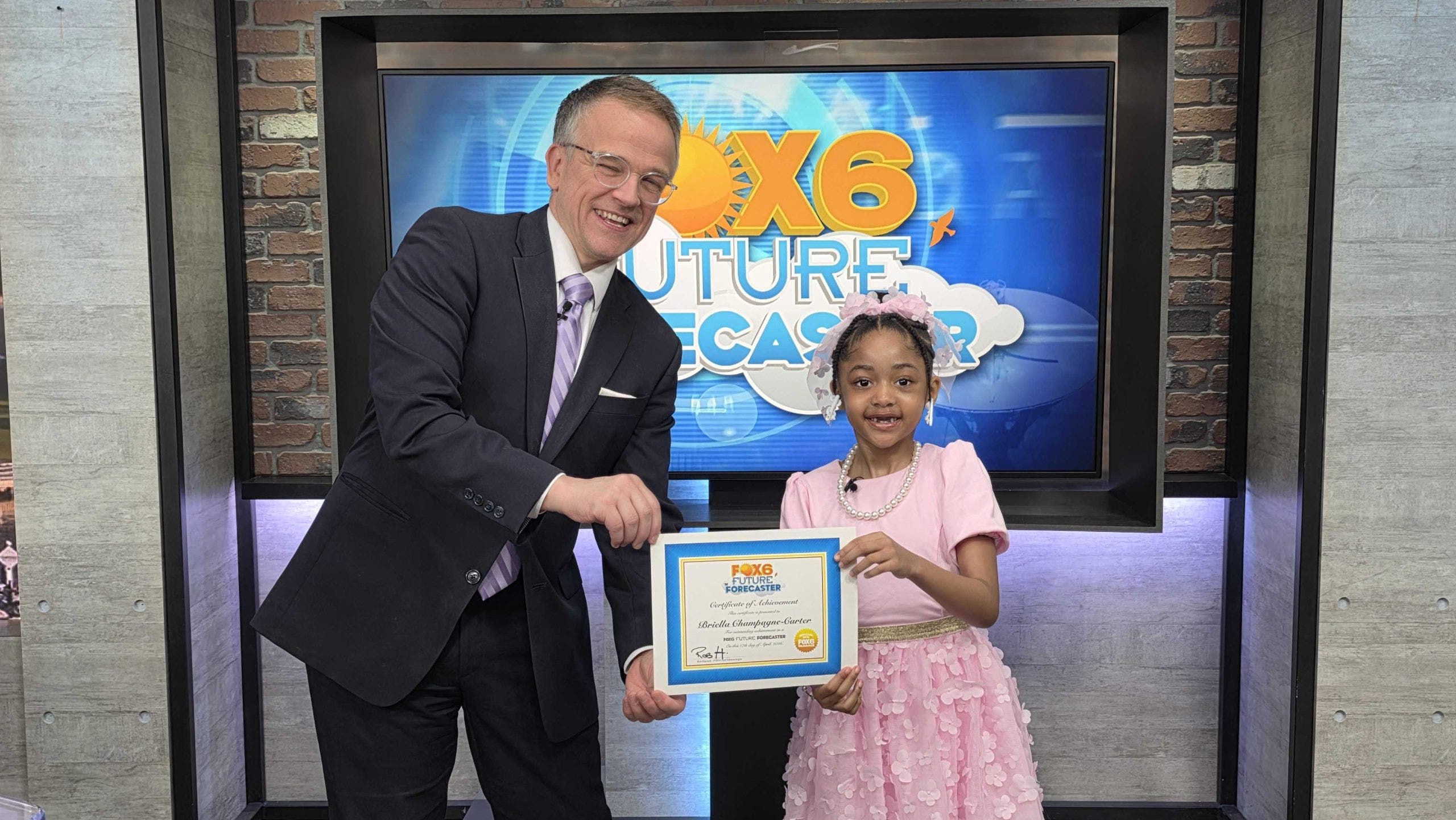 Future Forecaster: Meet 6-year-old Briella