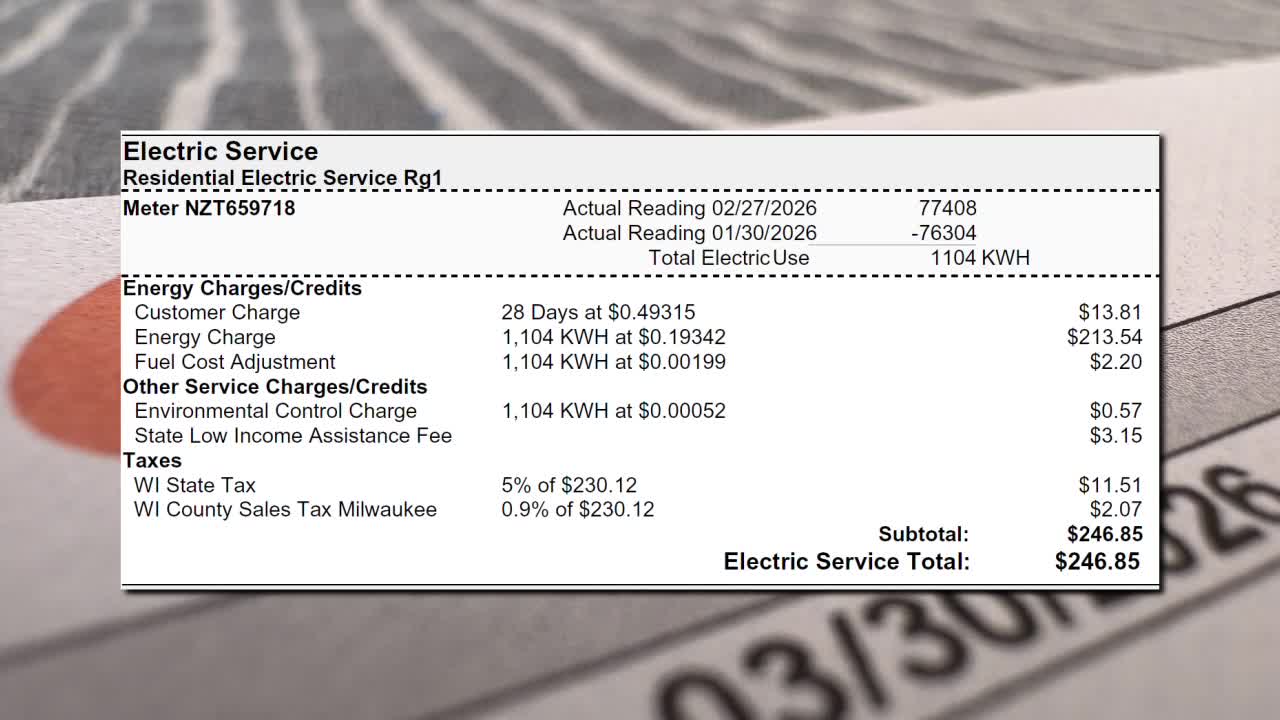 We Energies corrects billing after Wisconsin man charged sales tax