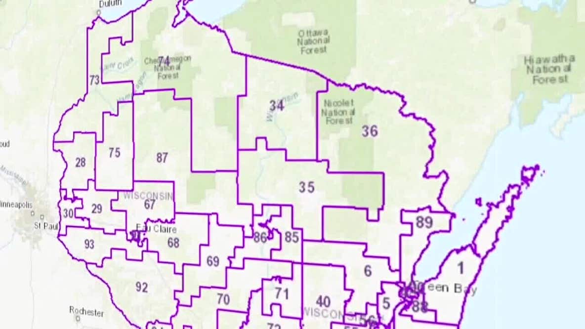 Special session in Madison; legislative maps are focus of debate