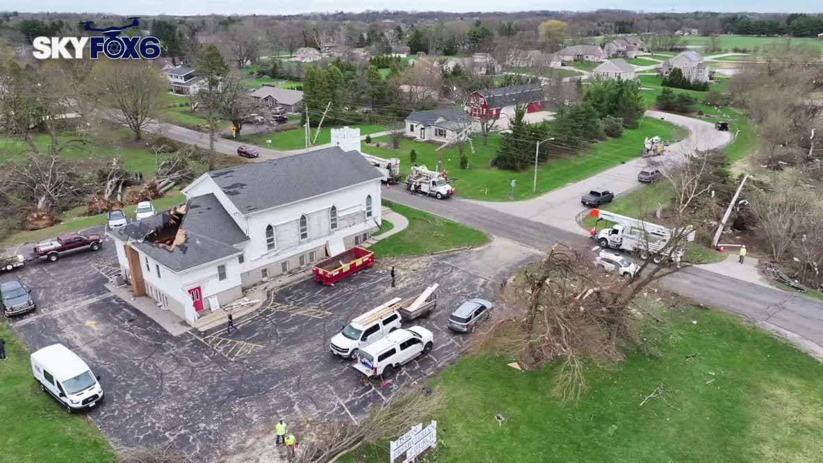 Waukesha County tornado confirmed as communities deal with storms' aftermath