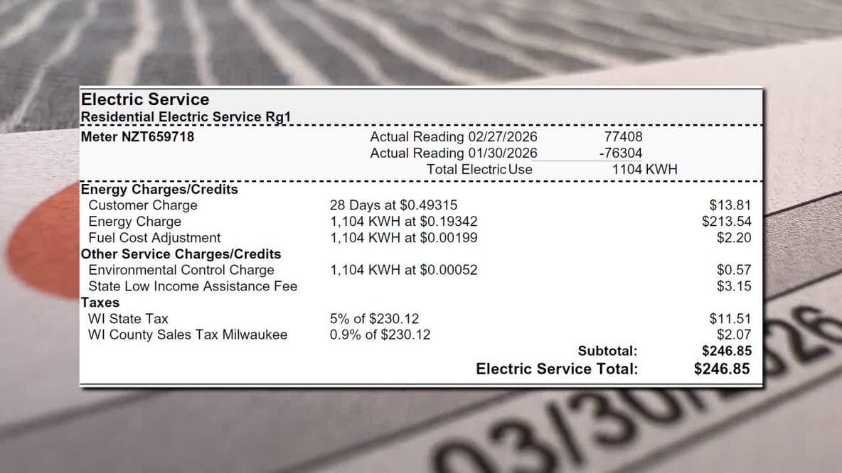 We Energies corrects billing after Wisconsin man charged sales tax