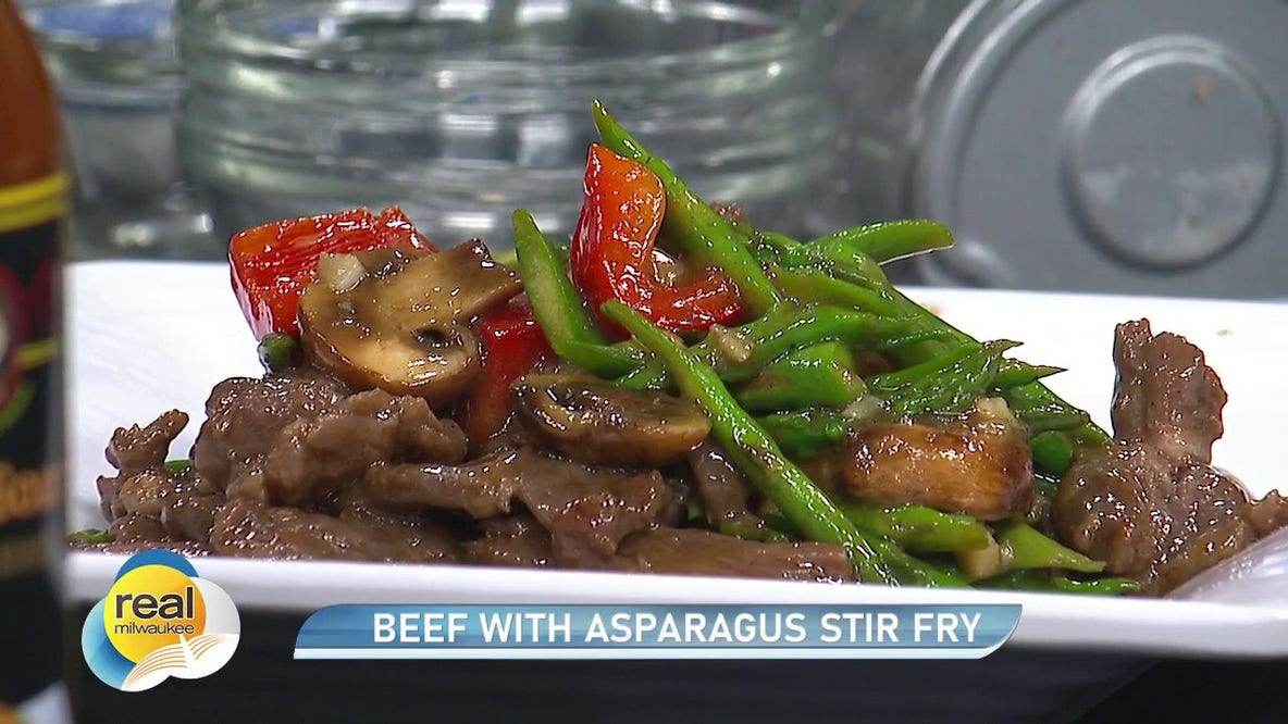 RECIPE: Beef with Asparagus Stir Fry