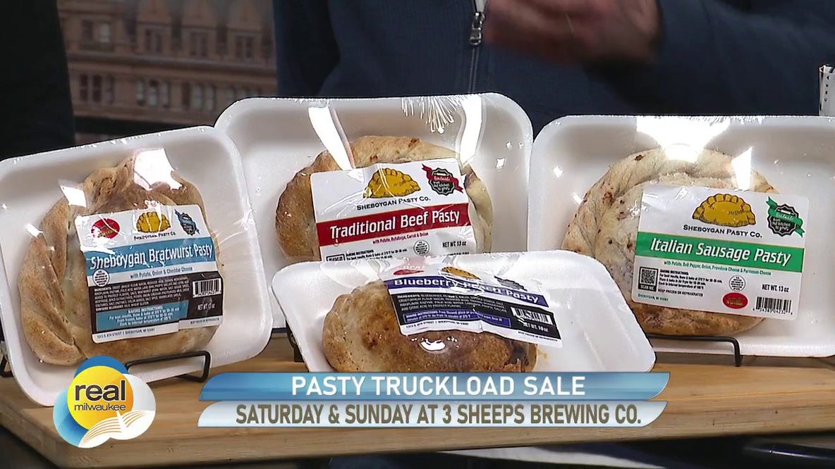Pasty Truckload Sale; Saturday & Sunday at 3 Sheeps Brewing Co.