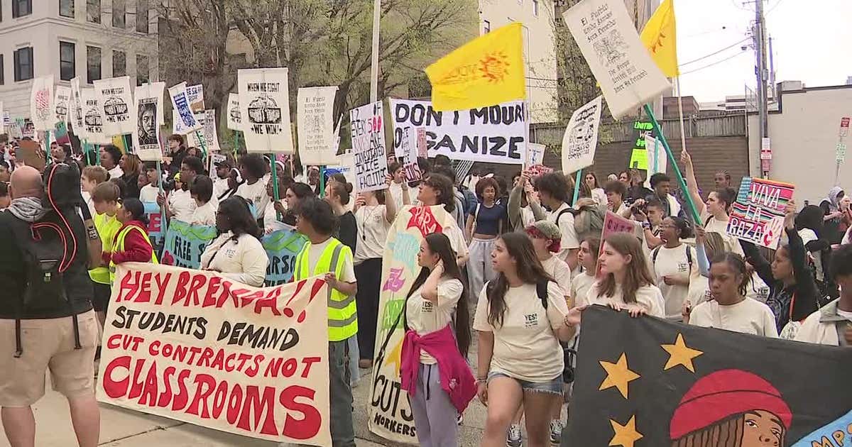 Milwaukee "Day of Action" protest; students rally to voice opinions